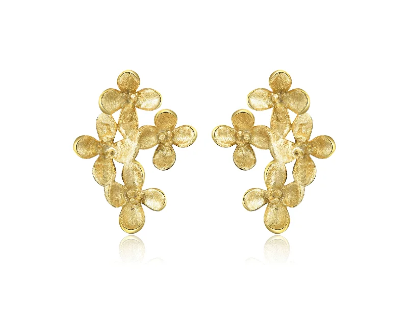 rainbow earrings for women-Osmanthus Flowers Earring