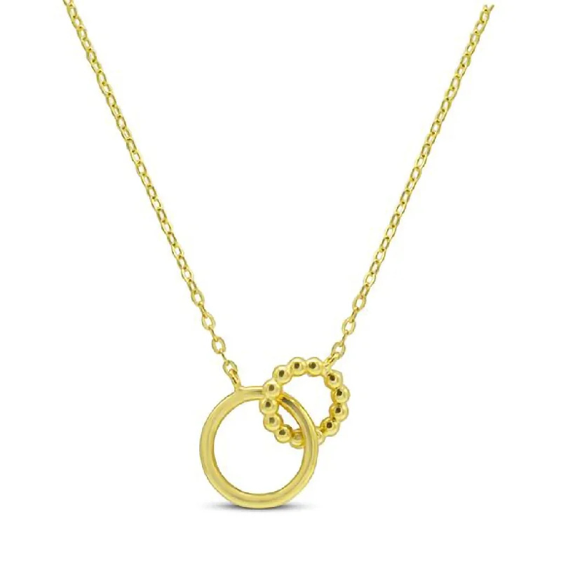 personalized necklaces for women-Stia : Better Together "Gold"