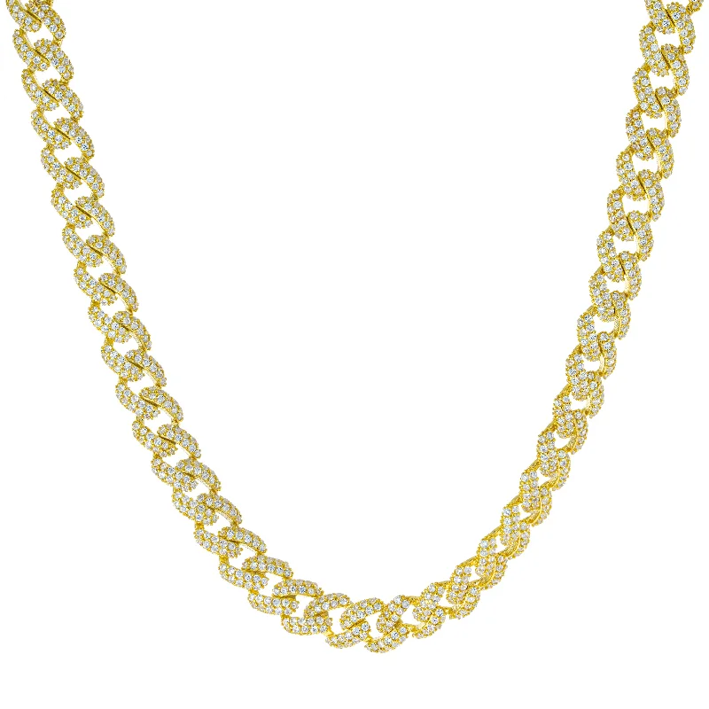 layered necklaces for women-Miami Link Chain