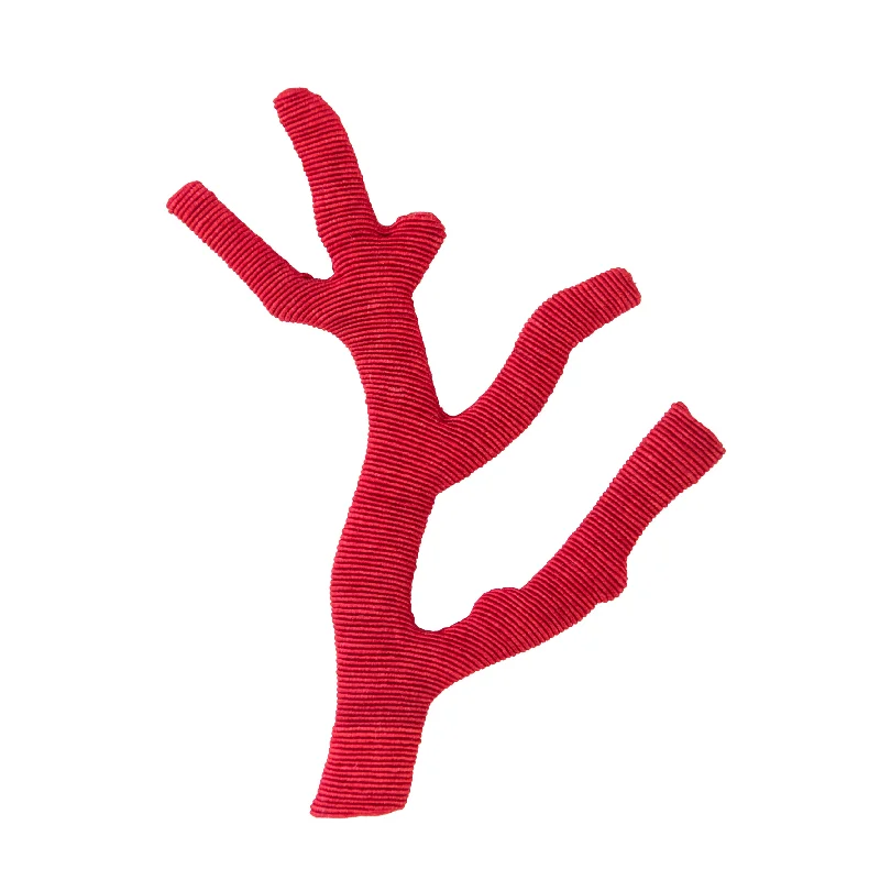 simple brooches for women-Coral Branch Brooch