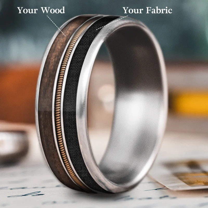 custom-designed rings for women-Custom Design - 3-Inlay Metal Center Lw4sVc9bzVIiiH6N-f_0v0Qc