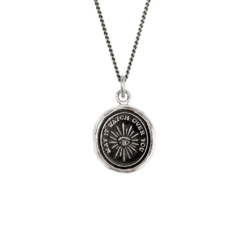 sterling silver pendant necklaces for women-Higher Power