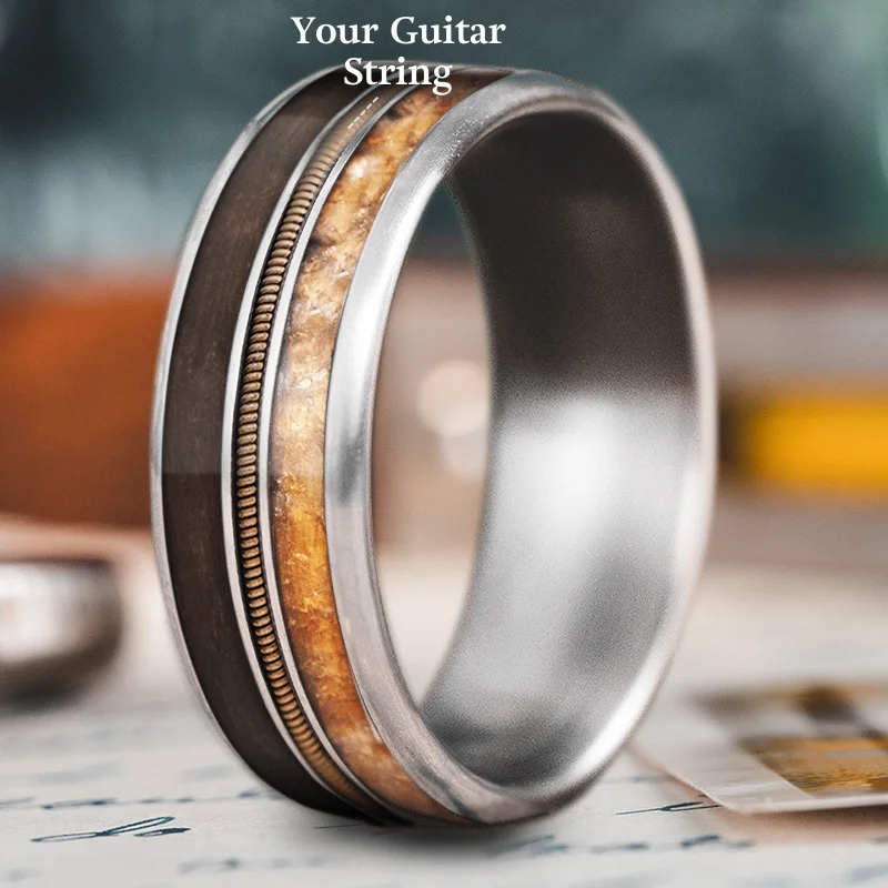 infinity wedding rings for women-Custom Design - 3-Inlay Metal Center jTeMoiwBDHA-ZiBqW9phtAhf