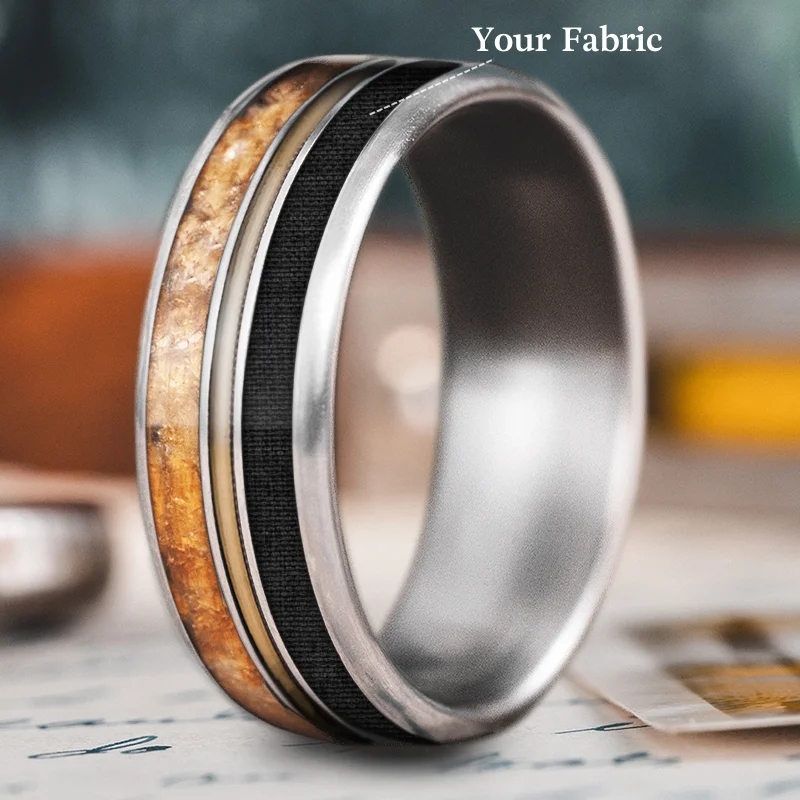 luxury engagement rings for women-Custom Design - 3-Inlay Metal Center pa5njG-ntj_R7yt1YtEvwrkt