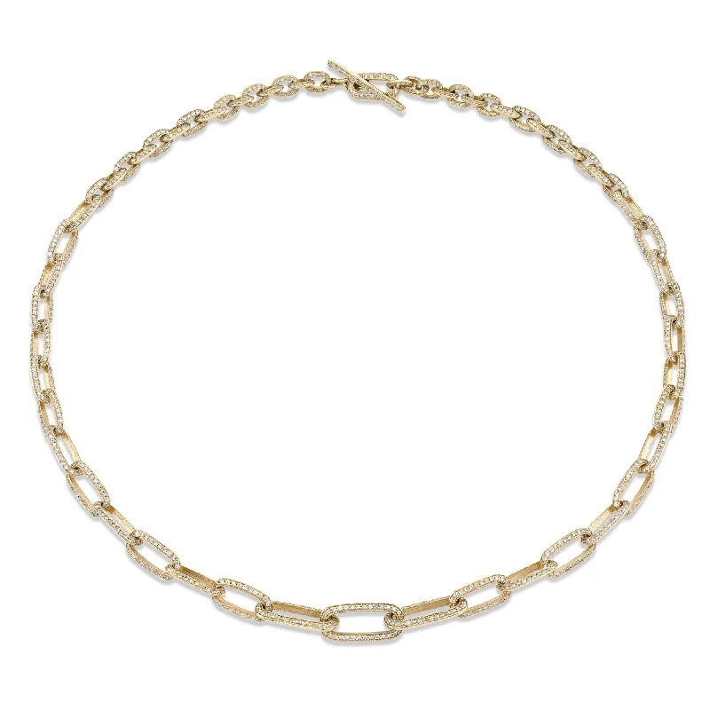 designer necklaces for women-Pavé Graduated Choker