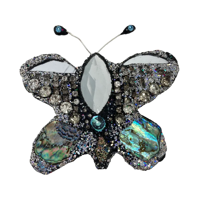 winter brooches for women-SILVER CLOUD -  POLLINATOR BROOCH, 2023