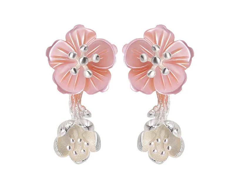 statement stud earrings for women-Begonia Earring