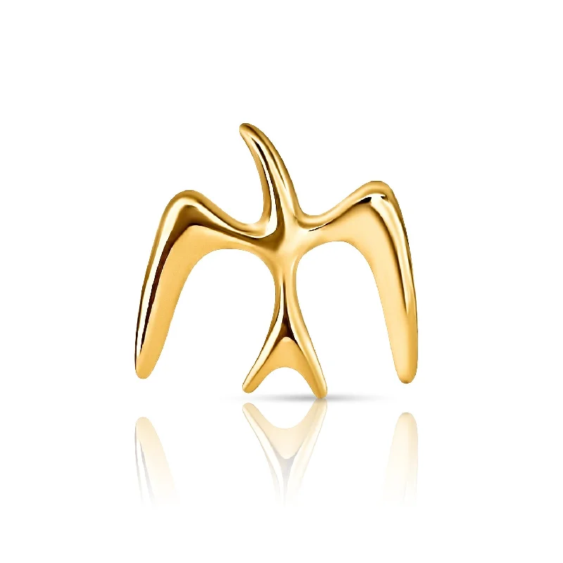 luxury gold brooches for women-Garner Bird Brooch