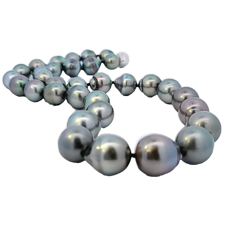 butterfly necklaces for women-33 Pearl Cultured Tahitian Pearl Strand