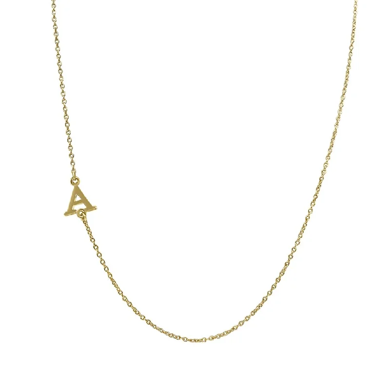 simple necklaces for women-Stia : A Letter Close to the Heart - A