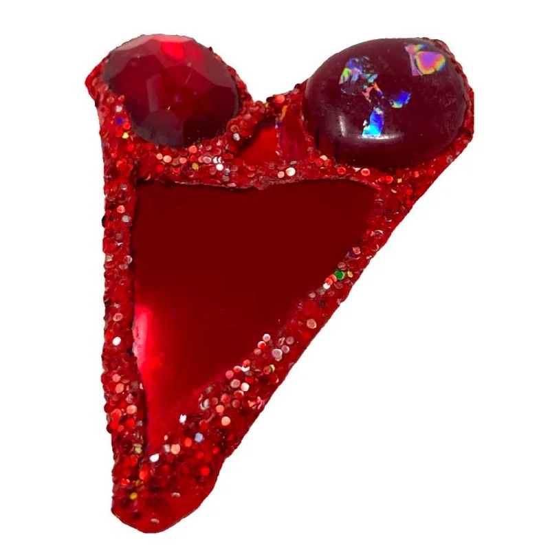 custom brooches for women-RED HEART BROOCH, 2020