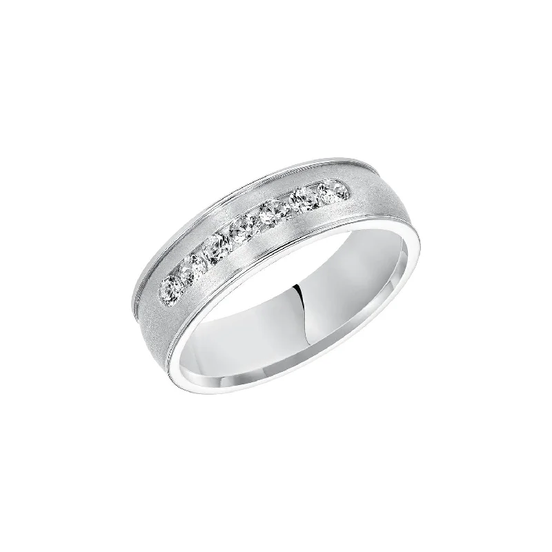 contemporary engagement rings for women-Diamond Band