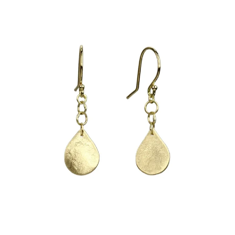 cute earrings for women-18k Gold Small Aurelia Teardrop Earrings