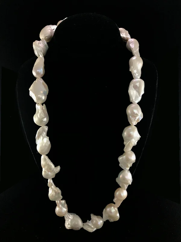 elegant necklaces for women-Baroque Pearls