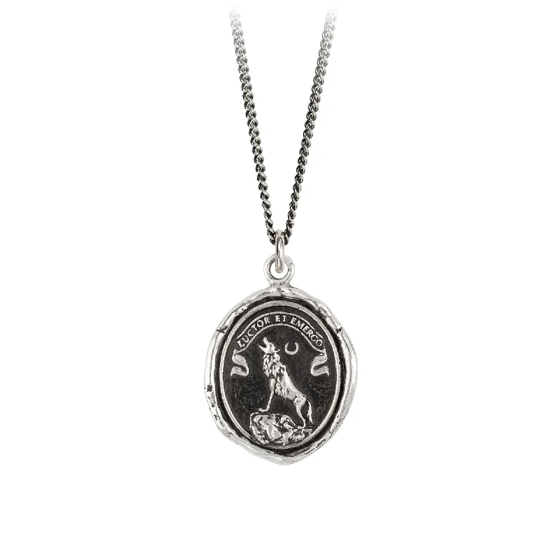 vintage pendant necklaces for women-Struggle and Emerge