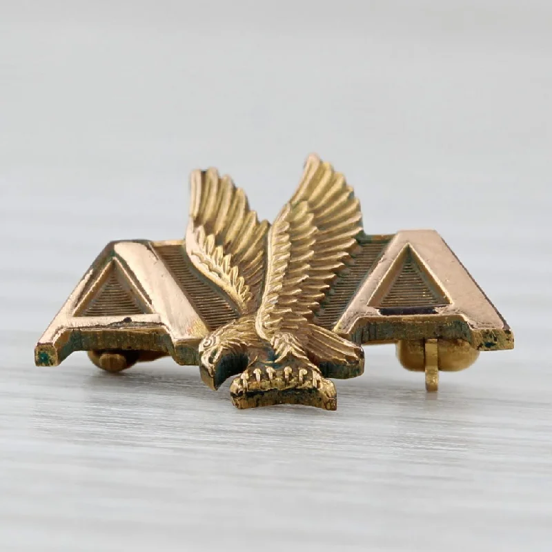 engagement rings for proposal-American Airlines Eagle Pin Gold Filled Service Award souvenir