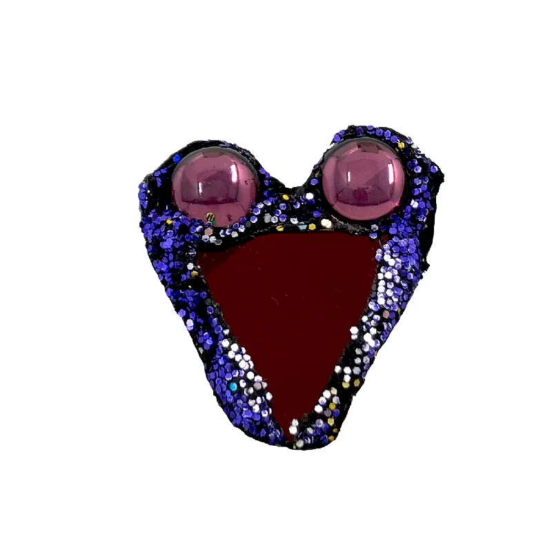 charming brooches for women-PURPLE HEART BROOCH, 2022