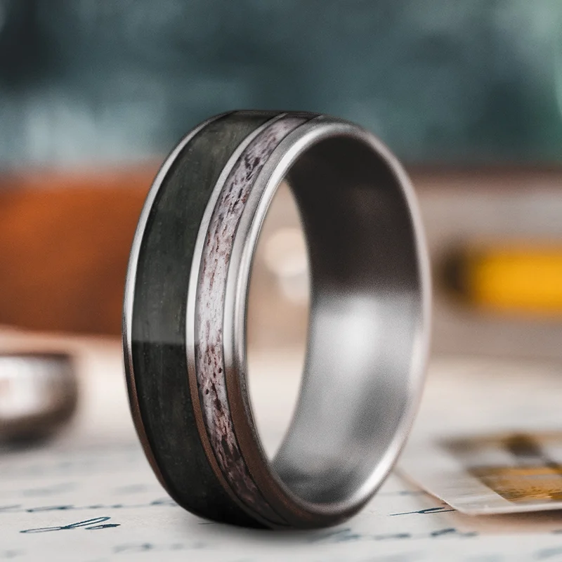 engraved rings for women-Custom Design - 2-Inlay Offset STywWxnD4cw-jRhT4hpGQtfn