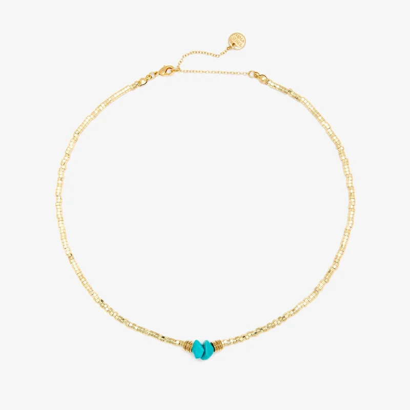 designer necklaces for women-Golden Touch Choker