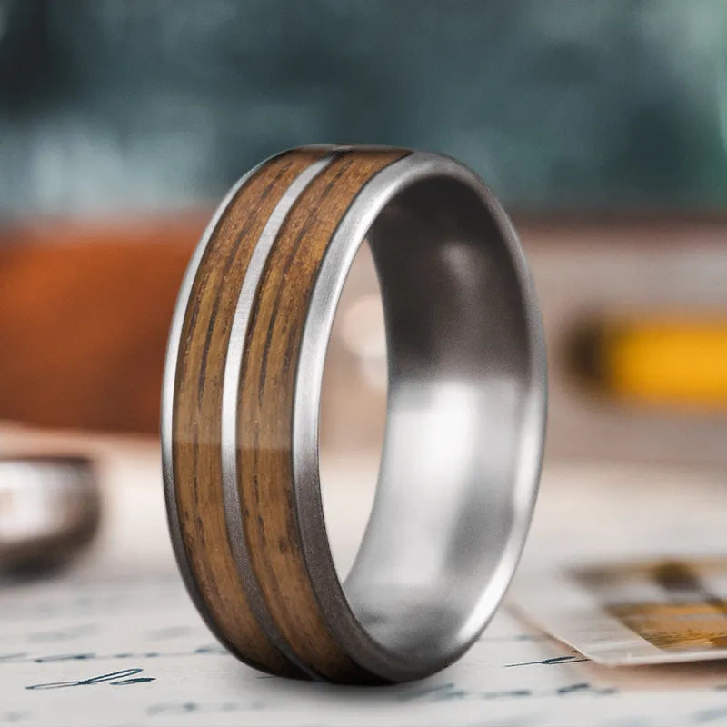 rose gold wedding bands for women-Custom Design - 2-Inlay Ring BGsfeIxYsVCqdIc5XmroEnk3