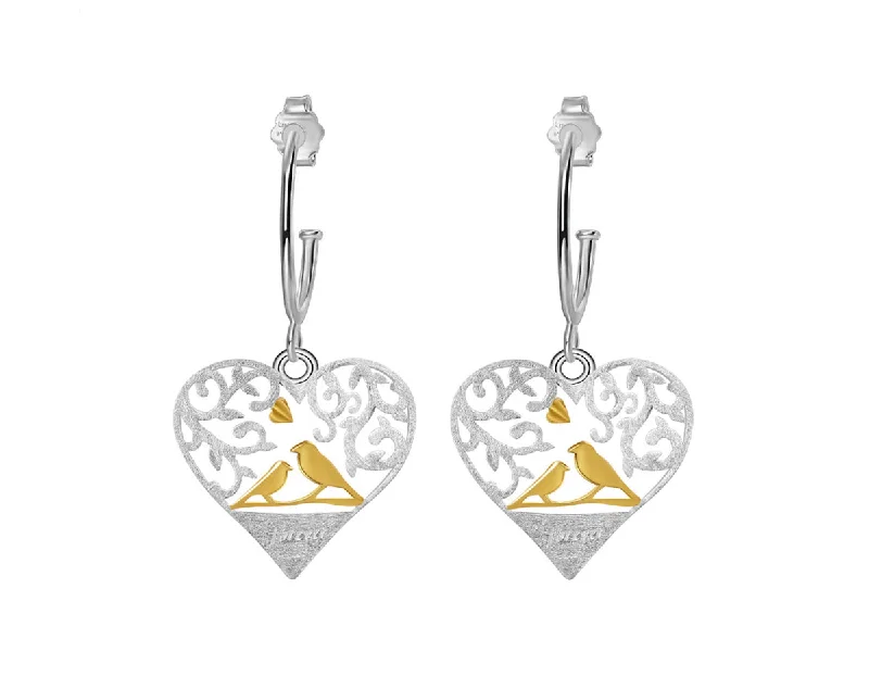 personalized earrings for women-Lovebirds Earring