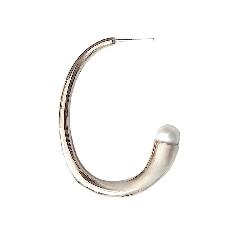 fun earrings for women-Vine Hoops