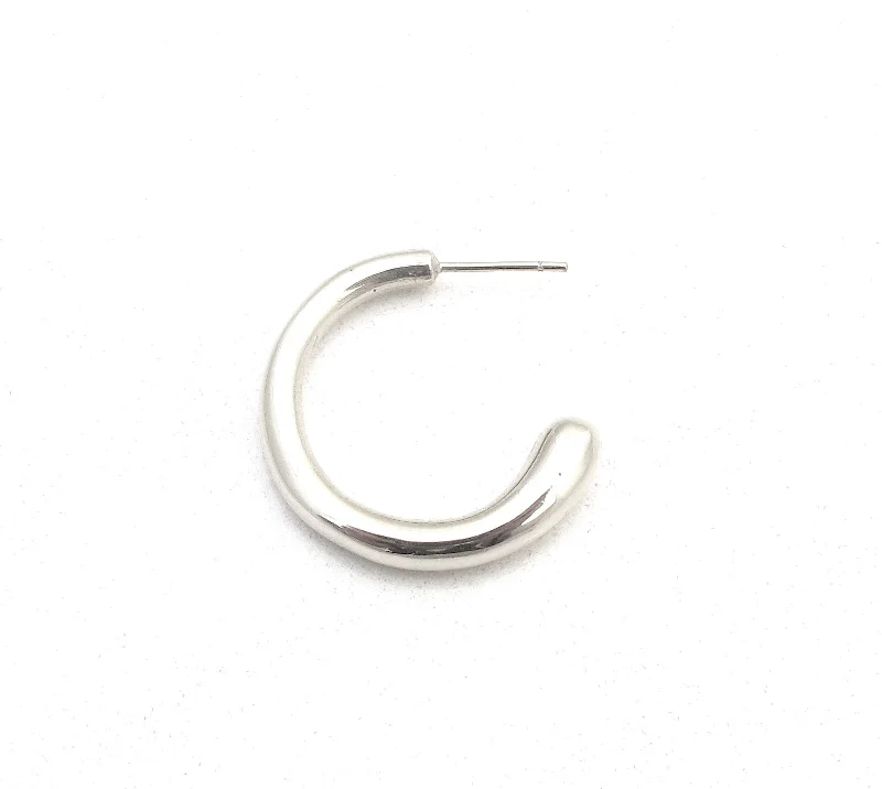 dangling earrings for women-Fluid Hoops