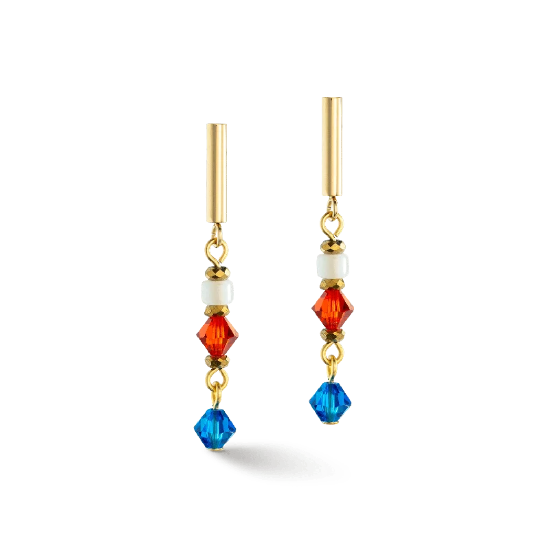 colorful earrings for women-Princess Mix Shape Earrings