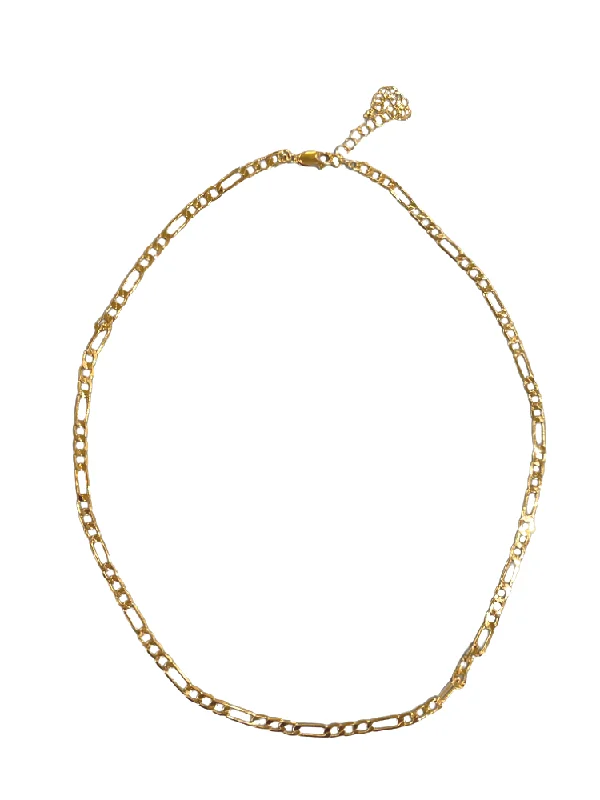 dainty necklaces for women-Figaro Chain