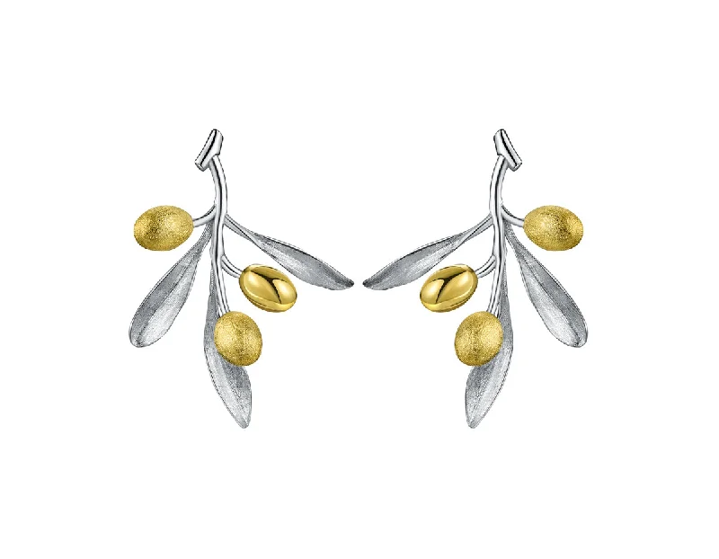 pearl drop earrings for women-Olives Earring